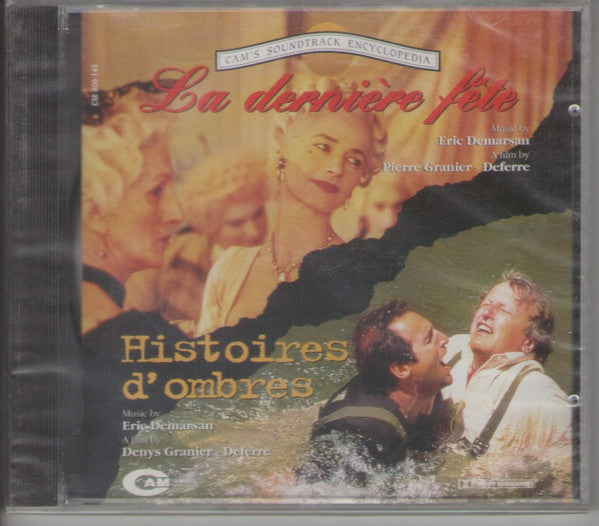 CD cover for "La Dernière Fête" featuring a black and white film still.