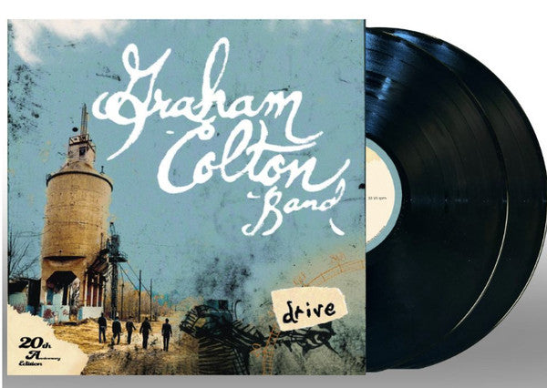 Graham Colton Band "Drive" vinyl record with rural landscape cover art.