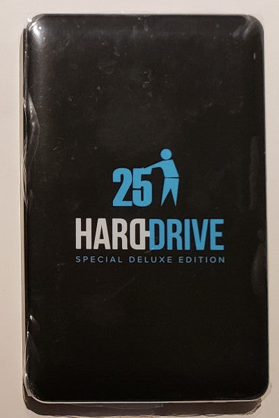 Black DVD case with white and blue text and a stylized figure.