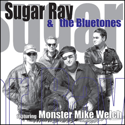 Sugar Ray & The Bluetones band members in leather jackets.