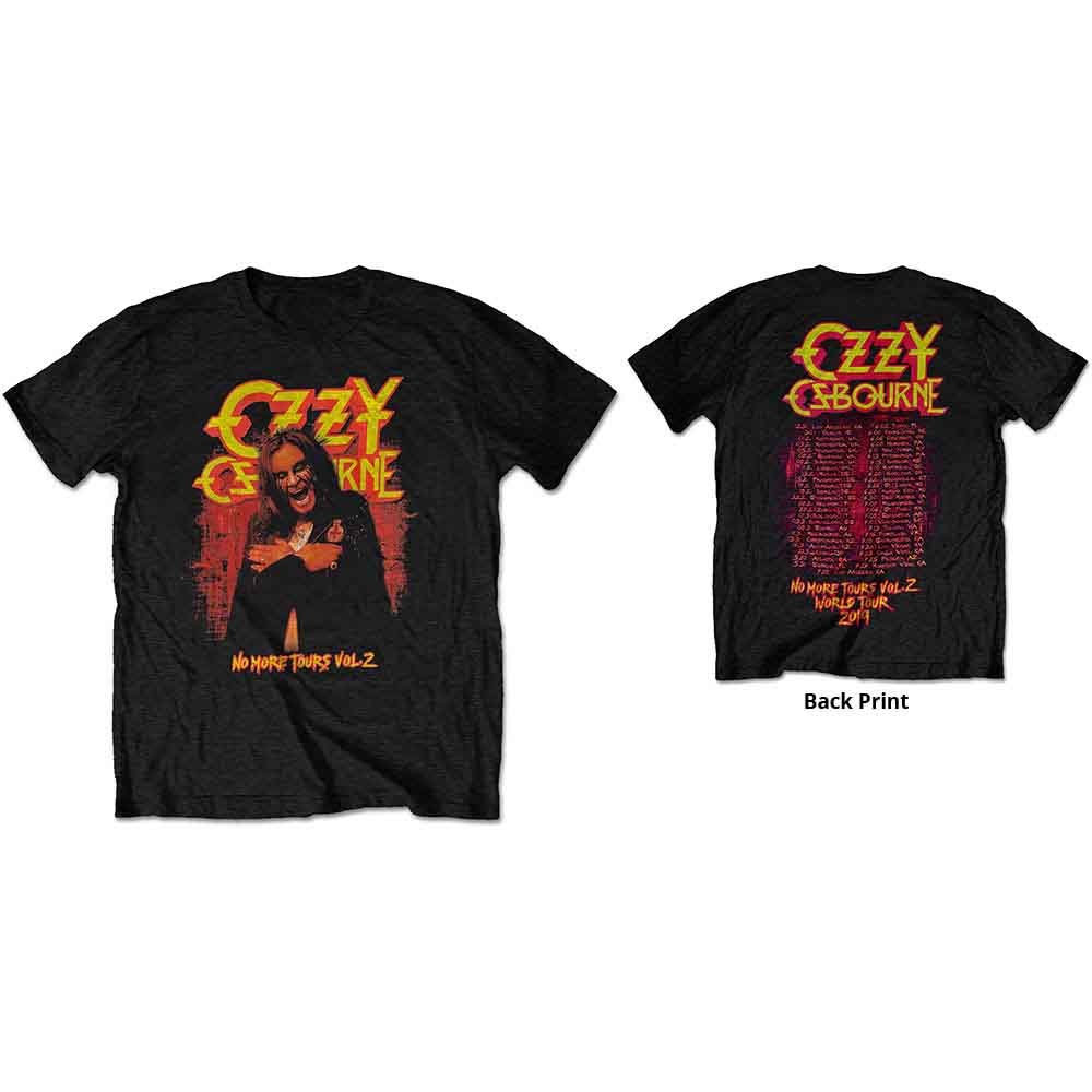 Ozzy Osbourne Unisex T-Shirt: No More Tears Vol. 2.