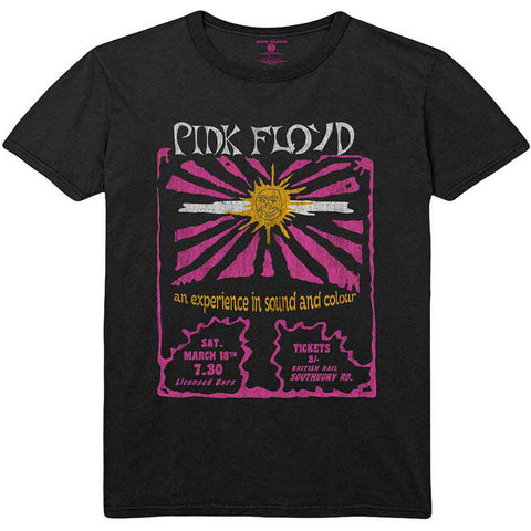 Pink Floyd Unisex T-Shirt: Sound & Colour