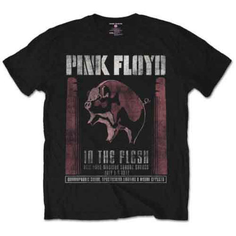 Pink Floyd Unisex T-Shirt: In the Flesh