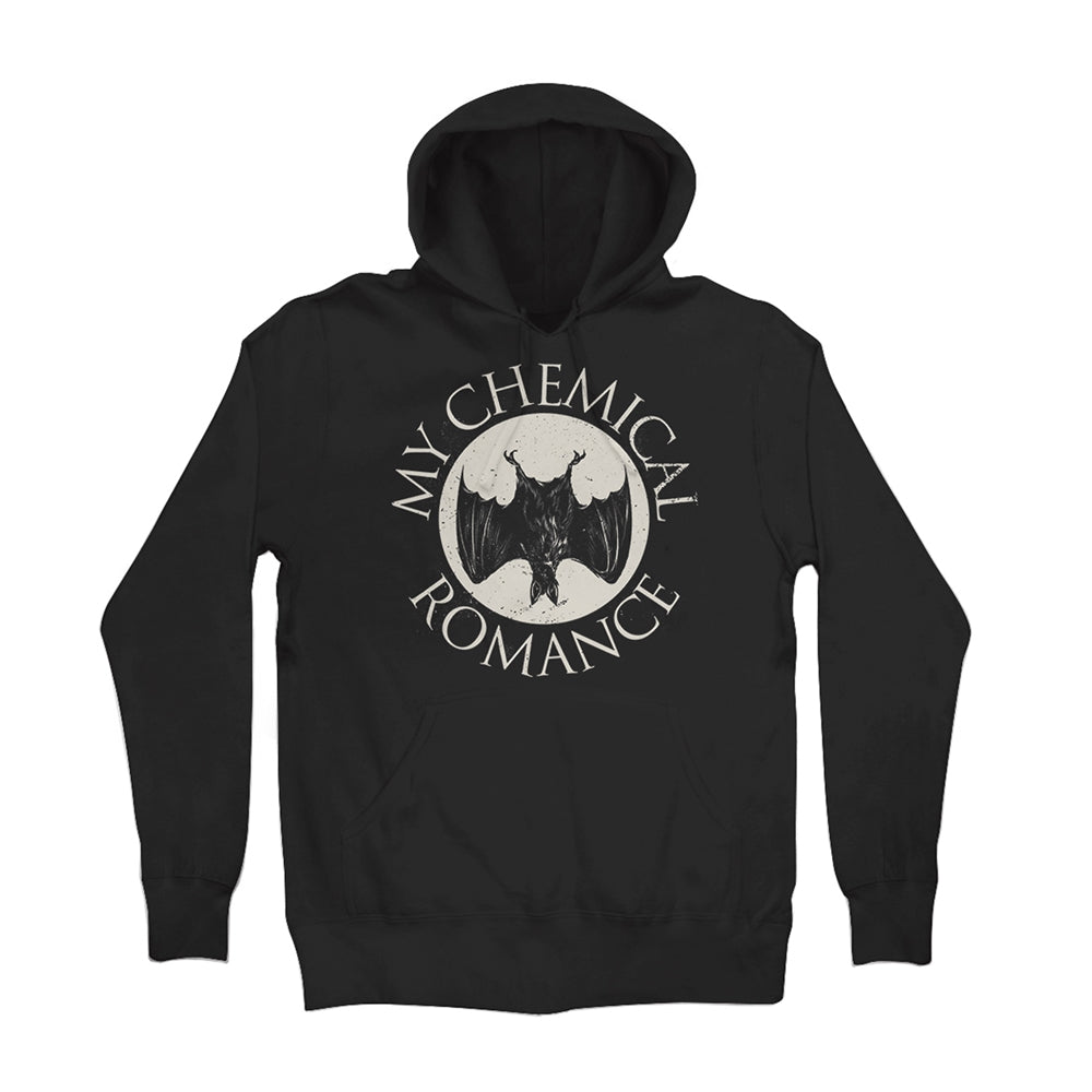 My Chemical Romance Men39;s Bat Hoodie Black