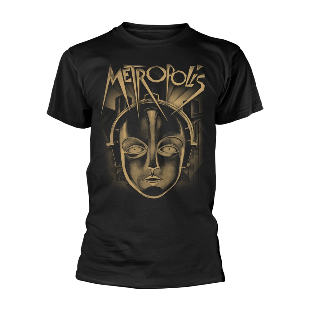 Plan 9 Men's Metropolis Face T-Shirt Black