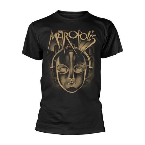 Plan 9 Men's Metropolis Face T-Shirt Black