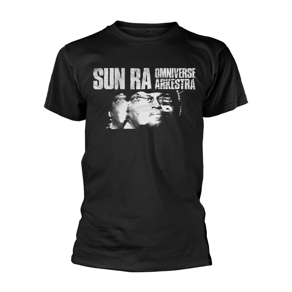 Sun Ra T Shirt Omniverse Arkestra Distressed Logo Official Mens Black XL