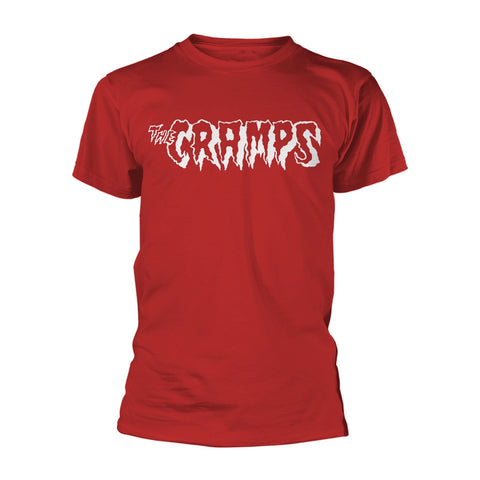 Cramps, The Logo - White (Red) T-Shirt