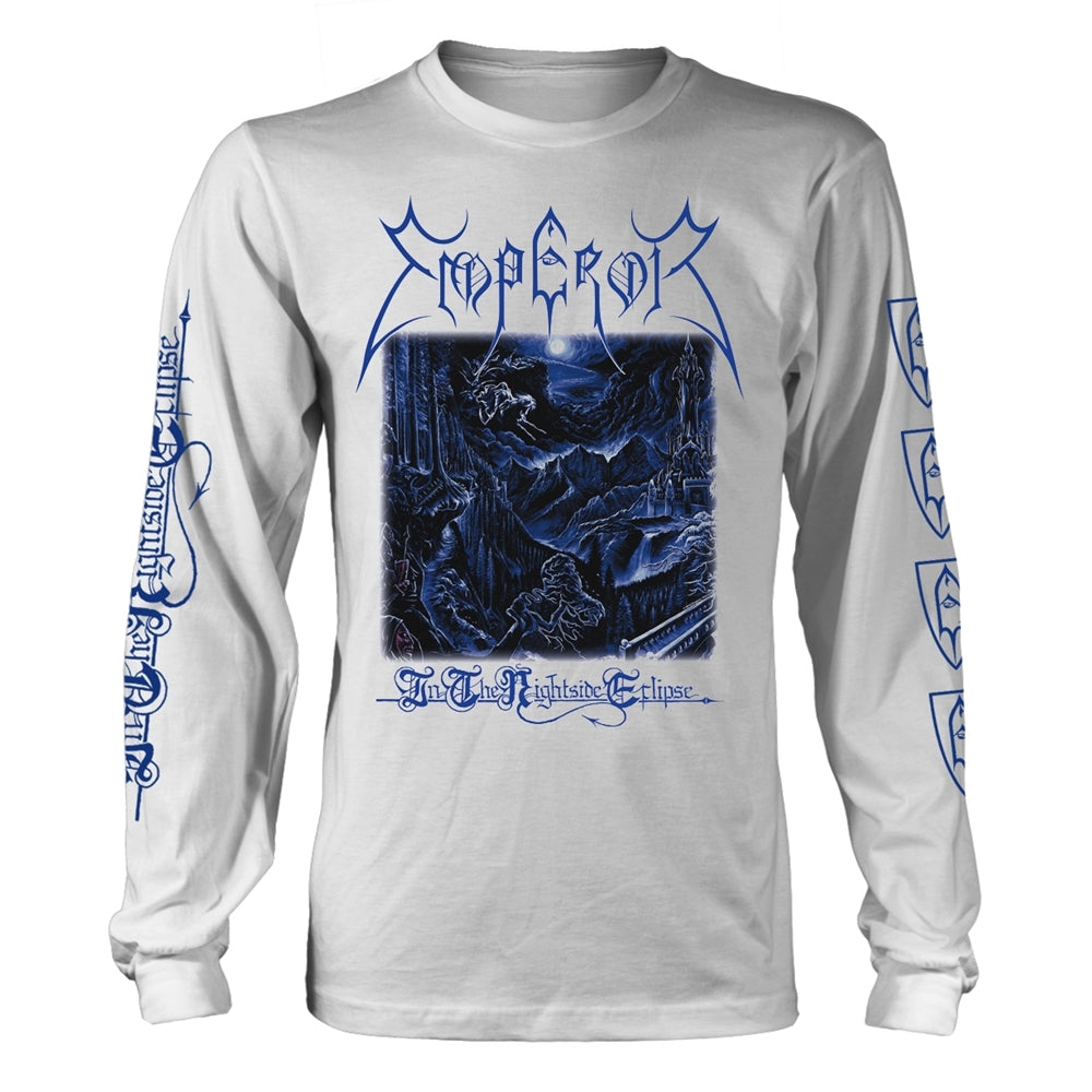 Emperor in The Nightside Eclipse Long-Sleeve Shirt White S