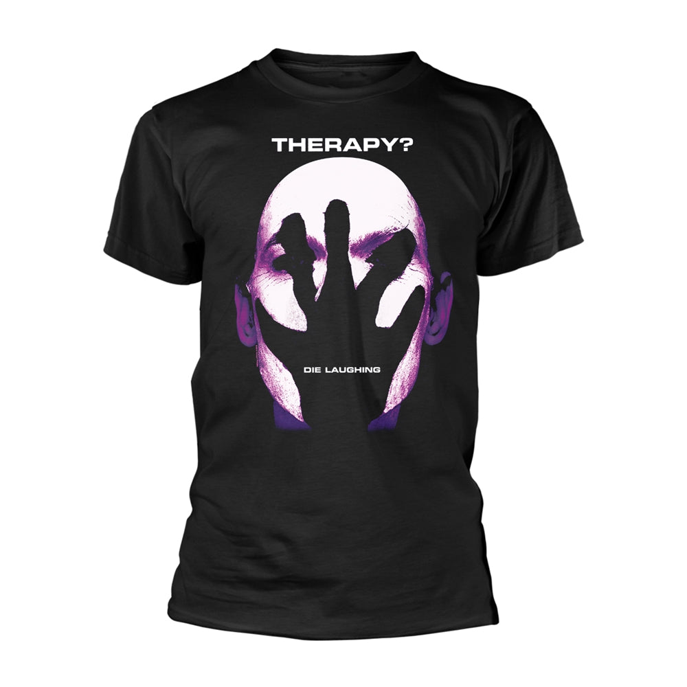 Therapy T Shirt Die Laughing Band Logo Official Mens Black M