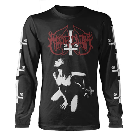 Marduk Fuck Me Jesus (Black) Long Sleeve T-Shirt