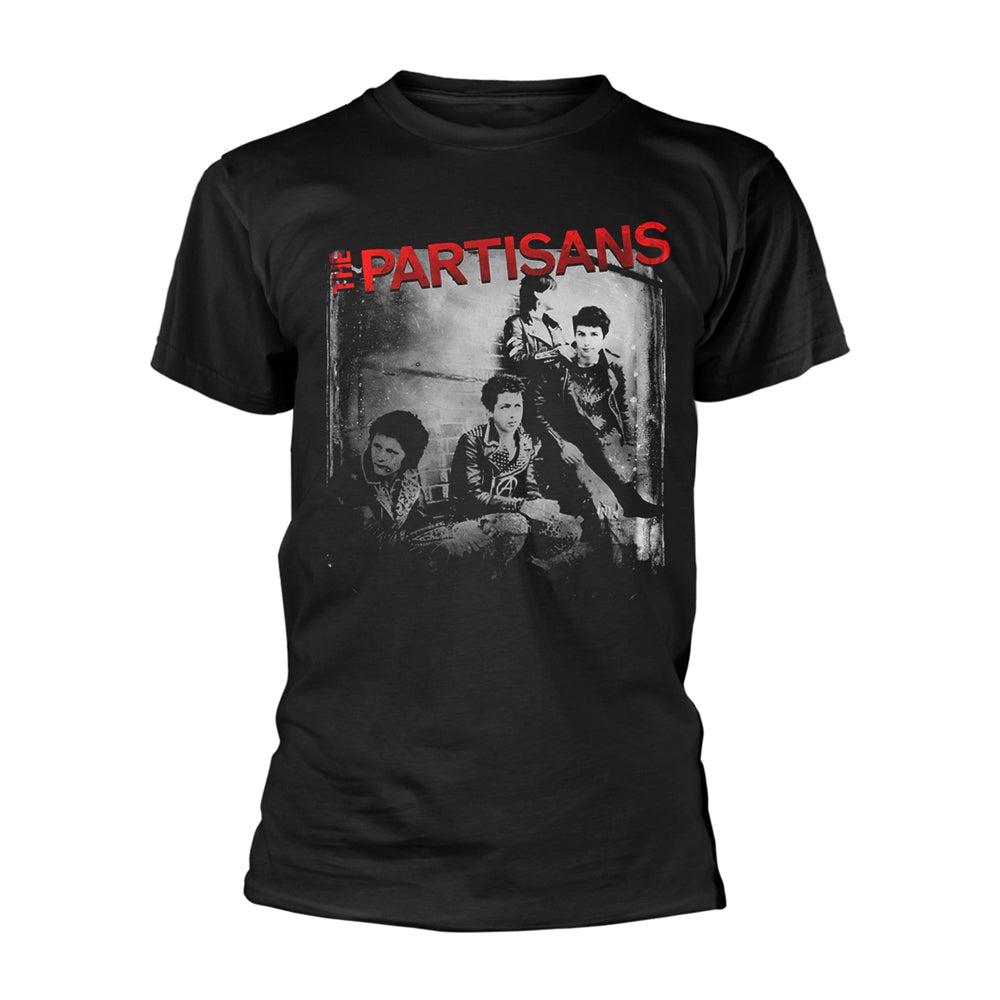 The Partisans T Shirt Police Story Band Logo Official Mens Black XXL