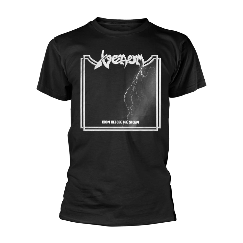 Venom T Shirt Calm Before The Storm Band Logo Official Mens Black XXL