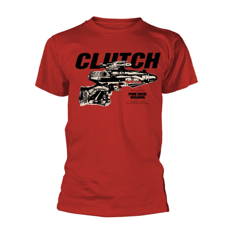 Clutch Pure Rock Wizards (Red) T-Shirt