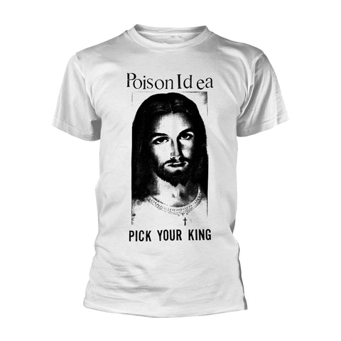 Poison Idea Pick Your King (White) T-Shirt