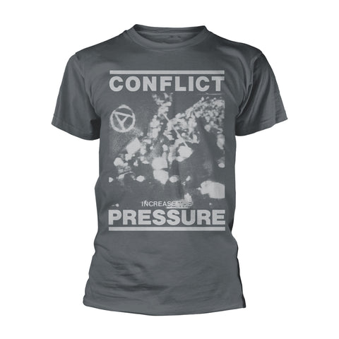 Conflict Increase The Pressure (Grey) T-Shirt