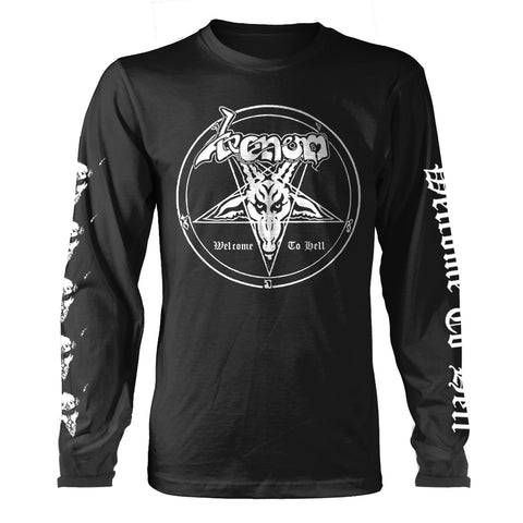 Venom Welcome To Hell (White) Long Sleeve T-Shirt