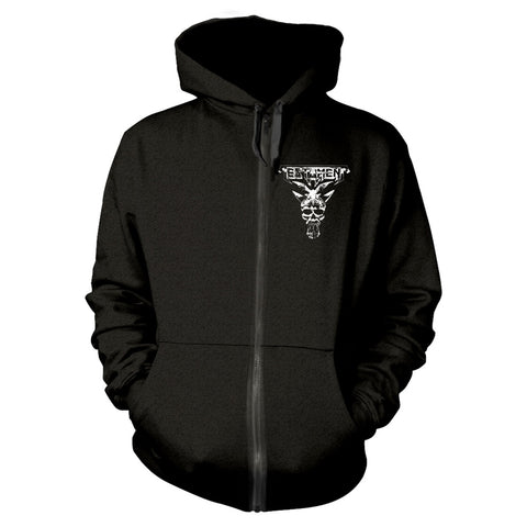 Testament The Legacy Hooded Zip Black M Sent Sameday*