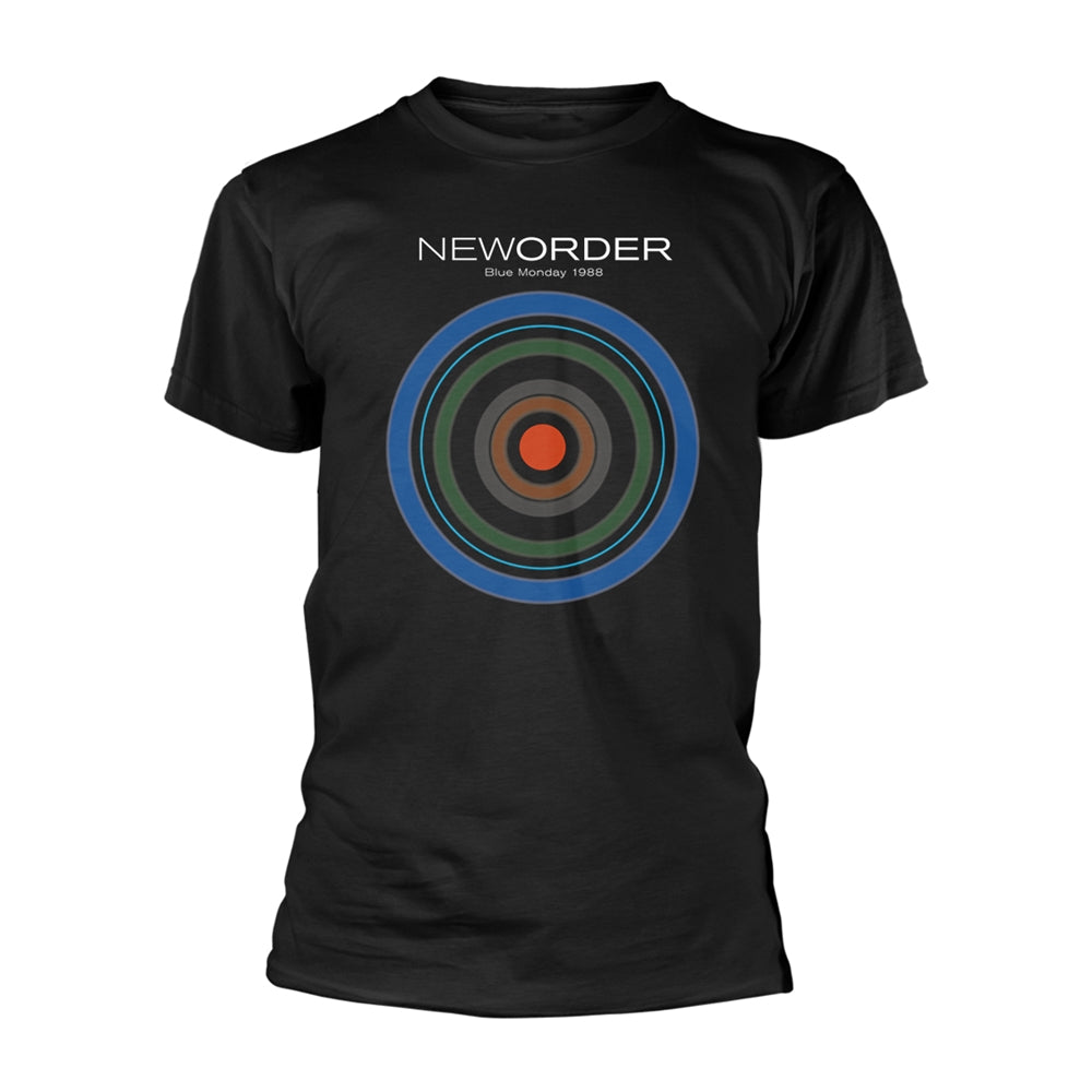 Plastic Head Men's New Order Blue Monday 88 T-Shirt, Black, XX-Large