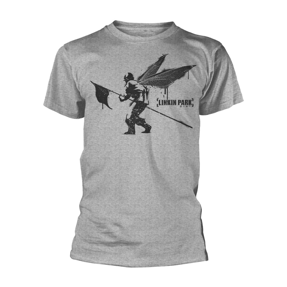 Plastic Head Linkin Park 'Street Soldier' (Grey) T-Shirt (x-Large)