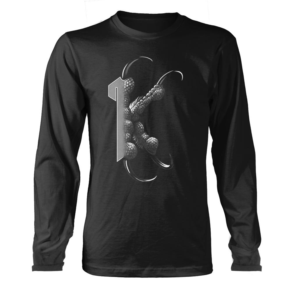 Kvelertak T Shirt Claws Band Logo Official Mens Black Long Sleeve XXL