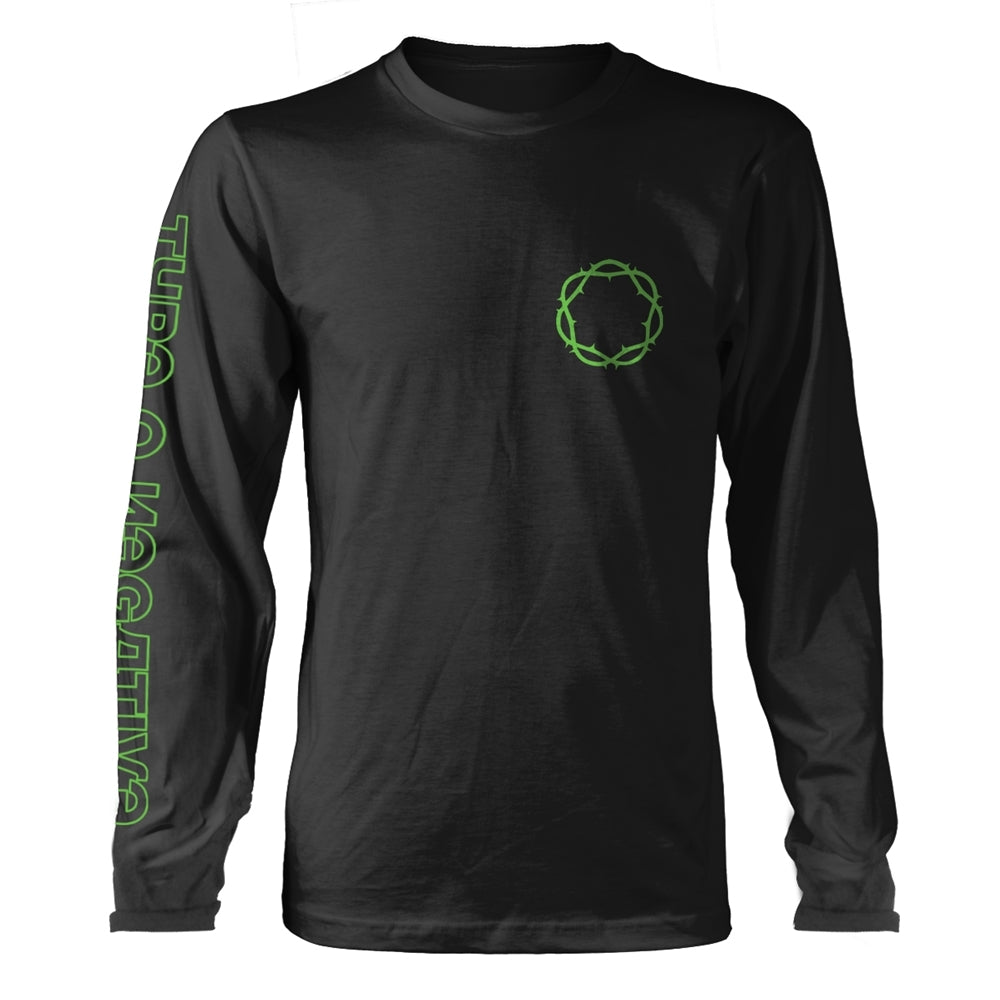Plastic Head Type O Negative 'Thorns' (Black) Long Sleeve Shirt (as8, Alpha, x_l, Regular, Regular)
