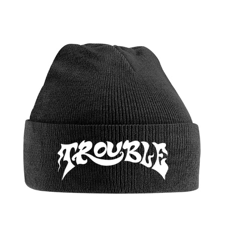 Trouble 'Logo' (Black) Beanie Hat