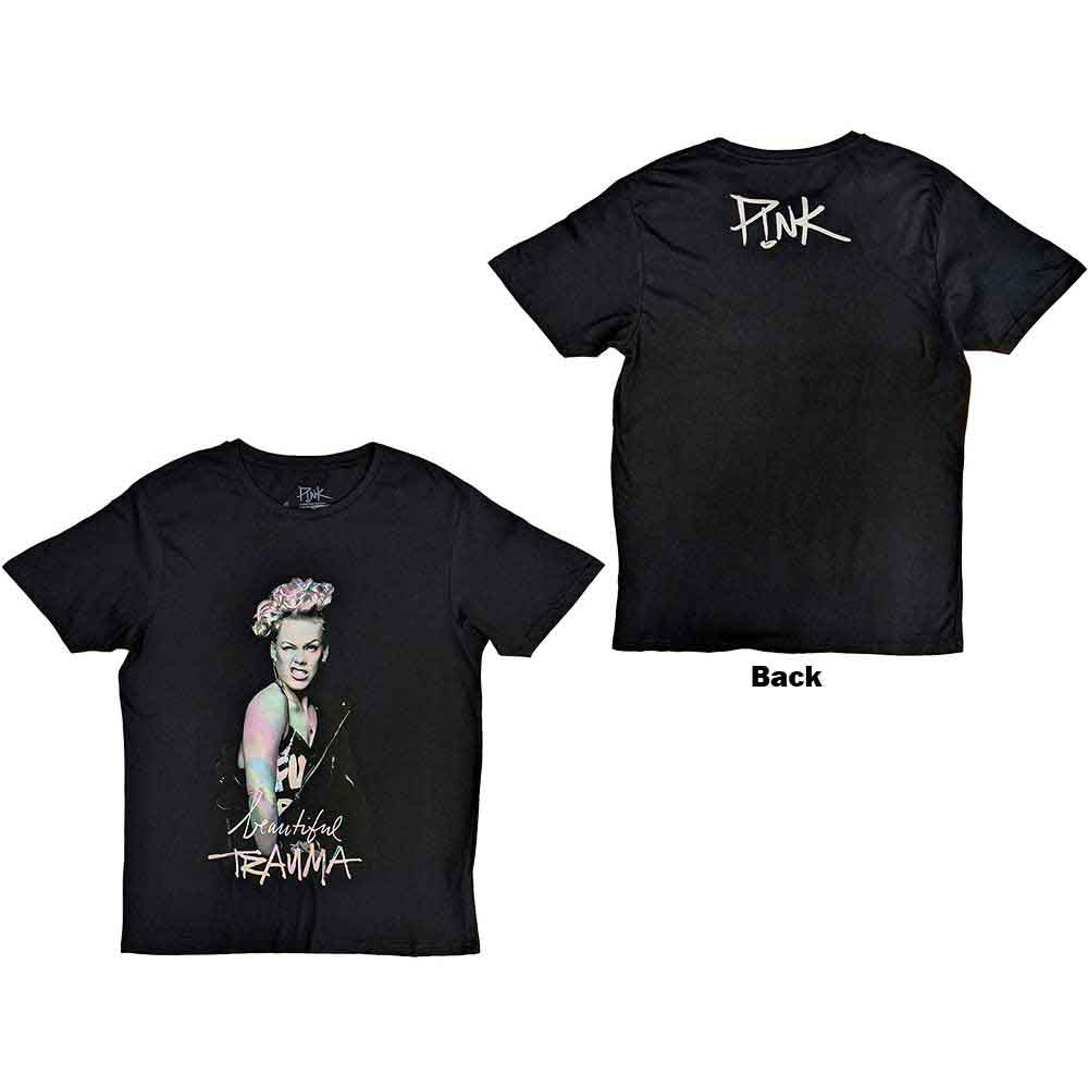 Pink Unisex T-Shirt: Wink
