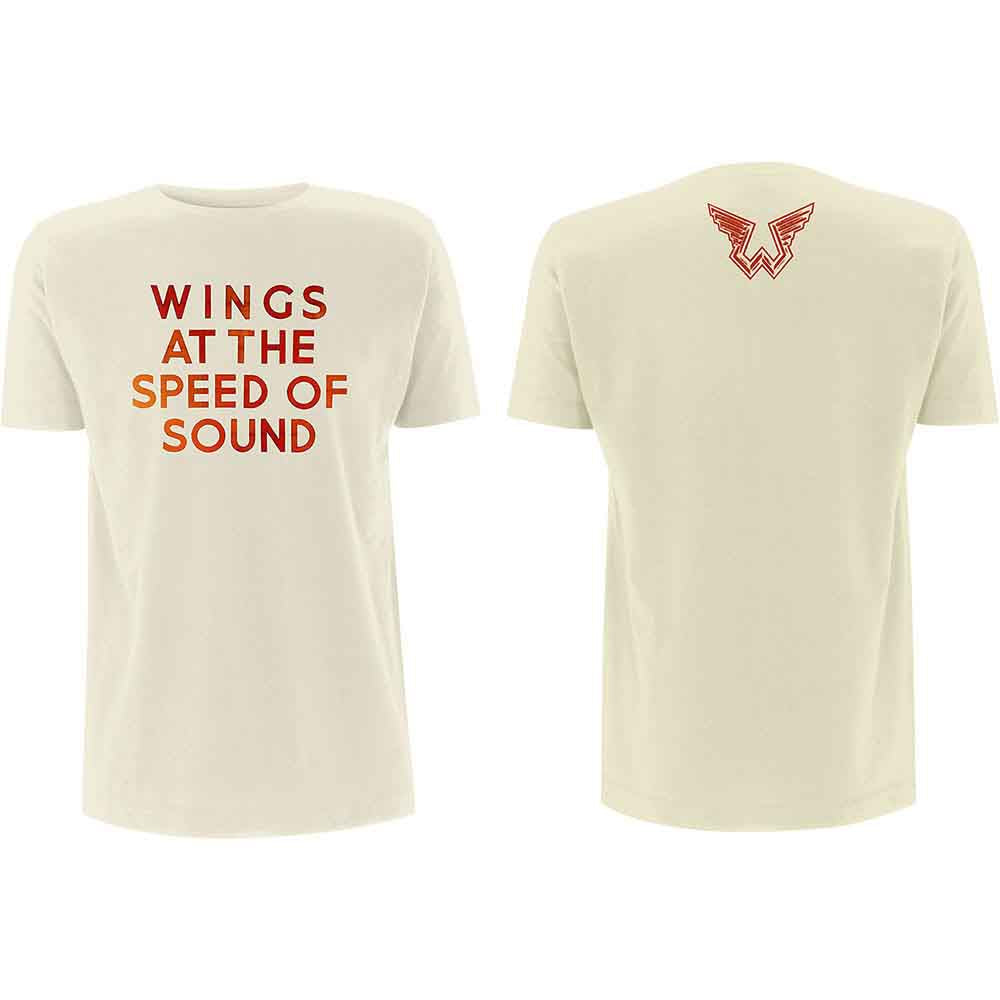 Paul McCartney Unisex T-Shirt: Wings At The Speed Of Sound