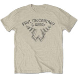 Paul McCartney Unisex T-Shirt: Wings Logo