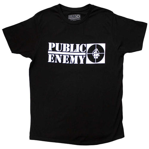 Public Enemy Unisex T-Shirt: Crosshairs Logo