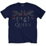 Queen Unisex T-Shirt: Vintage Union Jack