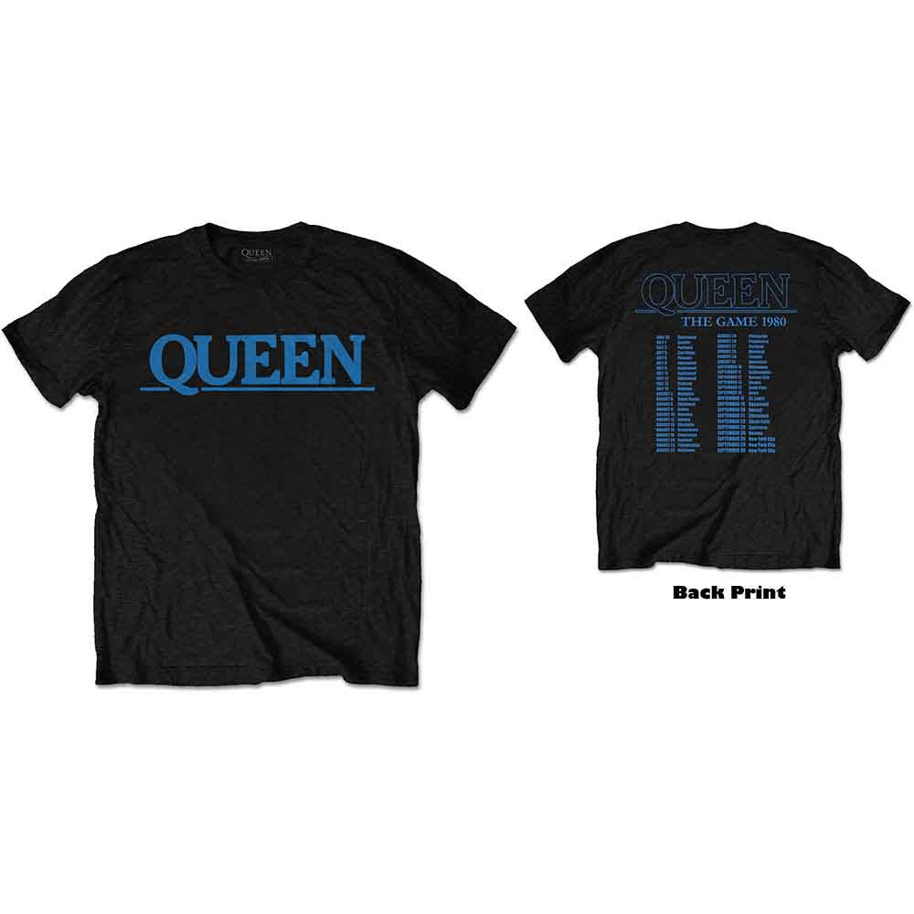 Queen Unisex T-Shirt: The Game Tour
