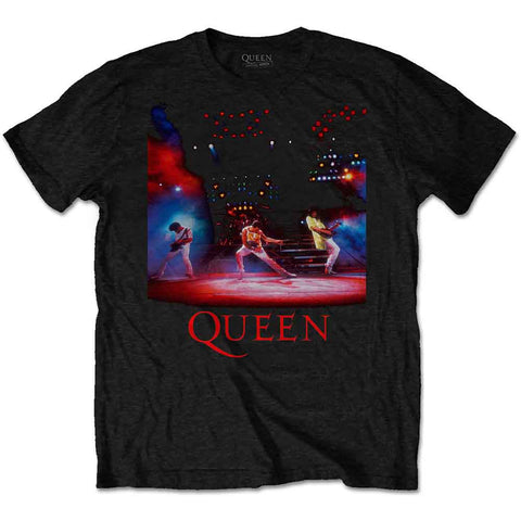 Queen Unisex T-Shirt: Live Shot Spotlight