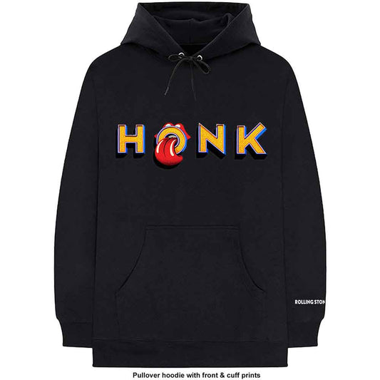 The Rolling Stones Unisex Pullover Hoodie: Honk Letters