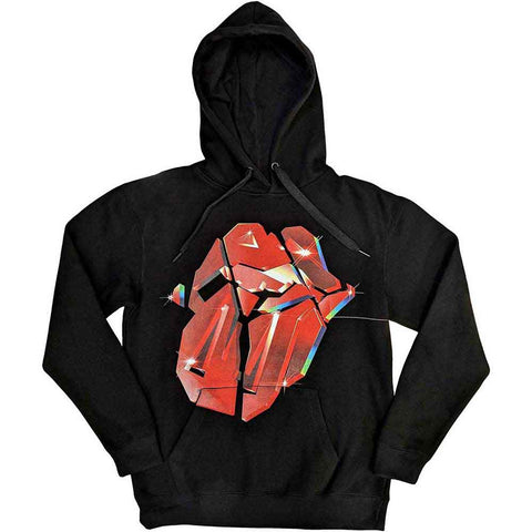 The Rolling Stones Unisex Pullover Hoodie: Hackney Diamonds Lick