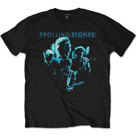 The Rolling Stones Unisex T-Shirt: Band Glow