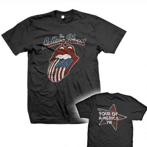 The Rolling Stones Unisex T-Shirt: Tour of America 78