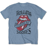 The Rolling Stones Unisex T-Shirt: Europe '82 Tour