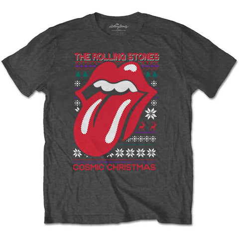 The Rolling Stones Unisex T-Shirt: Cosmic Christmas