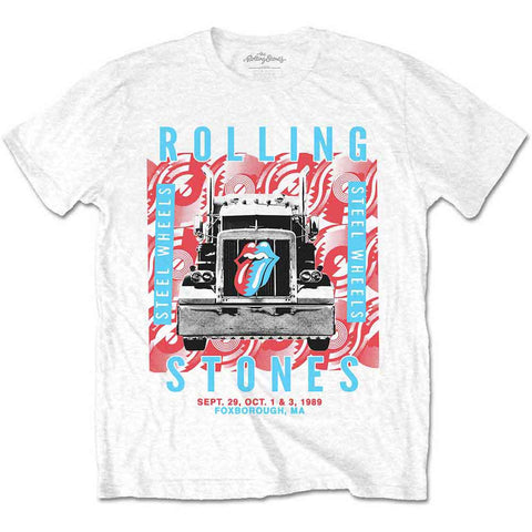 The Rolling Stones Unisex T-Shirt: Steel Wheels