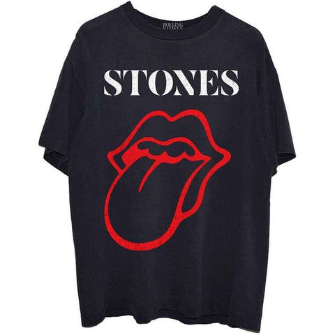 The Rolling Stones Unisex T-Shirt: Sixty Classic Vintage Tongue