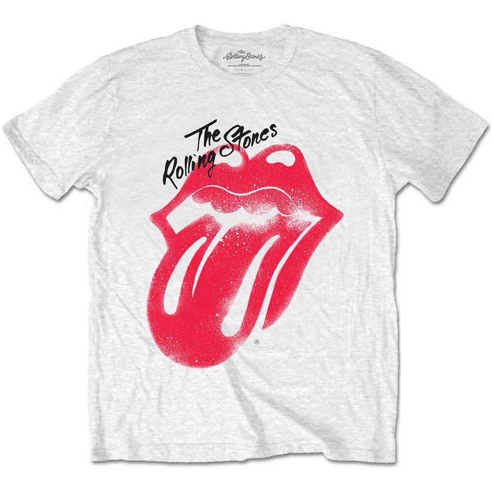 The Rolling Stones Unisex T-Shirt: Spray Tongue