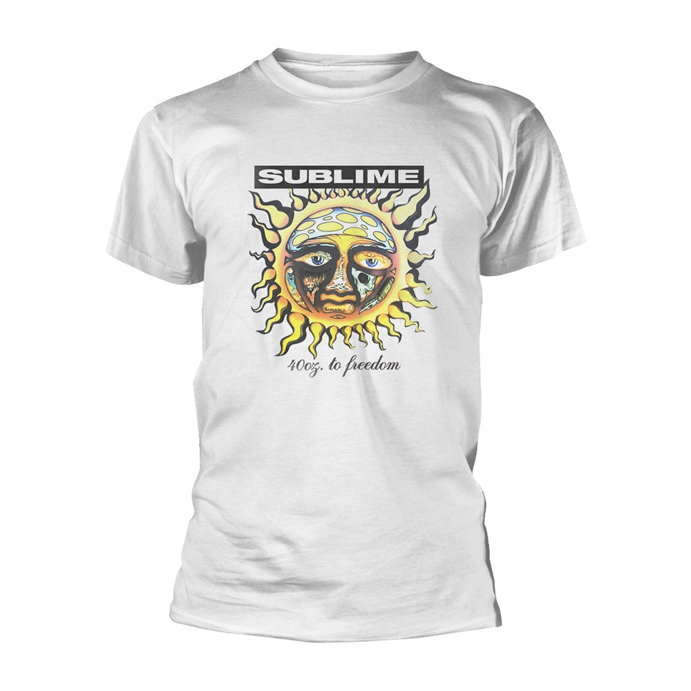 Sublime 40oz to Freedom T-Shirt White XXL