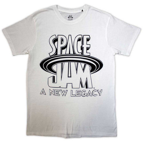 Space Jam  Unisex T-Shirt: Space Jam 2 B&W Logo