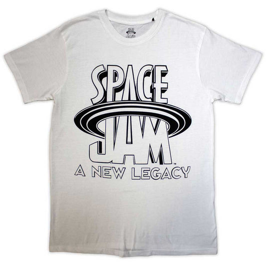 Space Jam Unisex T-Shirt: B&W Logo
