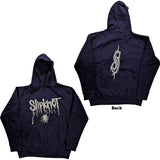 Slipknot Unisex Pullover Hoodie: Splatter (Back Print)