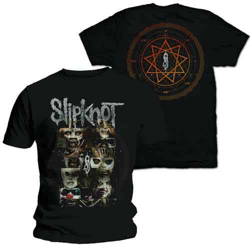 Band Monkey Slipknot Unisex T-Shirt Creatures (Back Print)