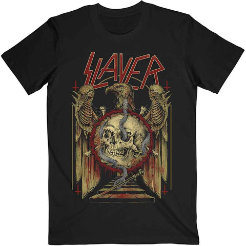 Slayer Unisex T-Shirt: Eagle & Serpent