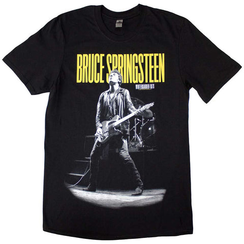 Bruce Springsteen Unisex T-Shirt: Winterland Ballroom Guitar